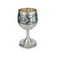 Серебряный бокал для крепких напитков Черневой рисунок 40060079А05
